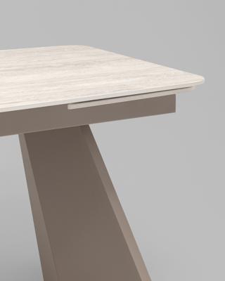 Стол Stool Group Стол обеденный Eliora 180-260х90 см серый травертин керамика арт. УТ000042588