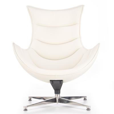 Кресло Halmar Кресло HALMAR LUXOR белый/хром арт. V-CH-LUXOR-FOT-BIALY