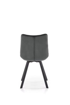 Стул Halmar Стул HALMAR K332 серый/черный арт. V-CH-K/332-KR-C.POPIEL