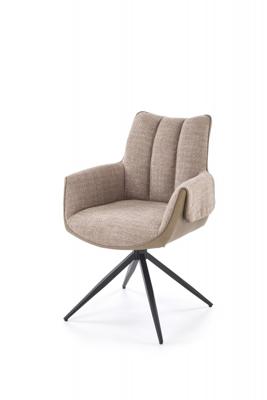 Стул Halmar Стул HALMAR K579 коричневый/черный, поворотный арт. V-CH-K/579-KR-BRAZOWY
