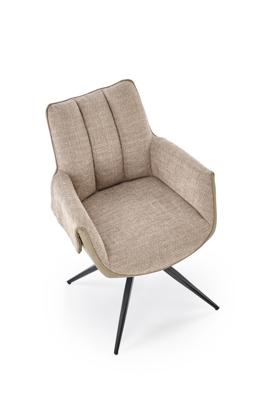 Стул Halmar Стул HALMAR K579 коричневый/черный, поворотный арт. V-CH-K/579-KR-BRAZOWY