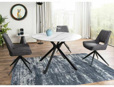 Стул Signal Стул SIGNAL TELLO Bjorn 13 серый/черный, поворотный арт. TELLOBJCSZ