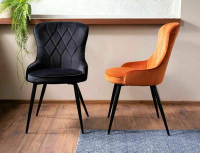 Стул Signal Стул SIGNAL LOTUS Velvet Bluvel 19 черный/черный арт. LOTUSVCC