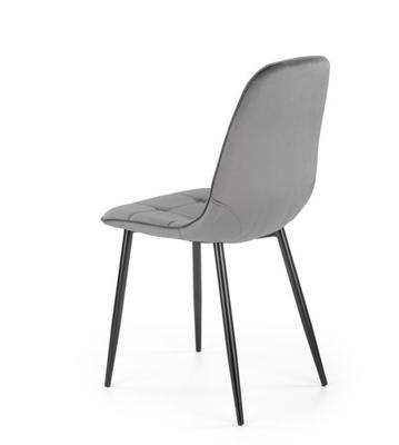 Стул Halmar Стул HALMAR K417 серый/черный арт. V-CH-K/417-KR-POPIELATY