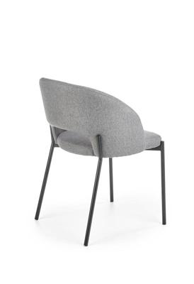 Стул Halmar Стул HALMAR K373 серый/черный арт. V-CH-K/373-KR-POPIELATY