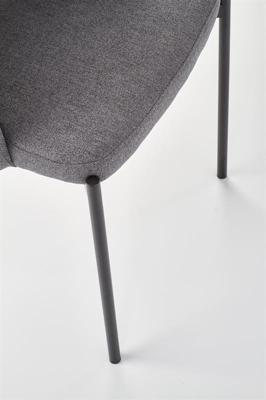 Стул Halmar Стул HALMAR K373 серый/черный арт. V-CH-K/373-KR-POPIELATY
