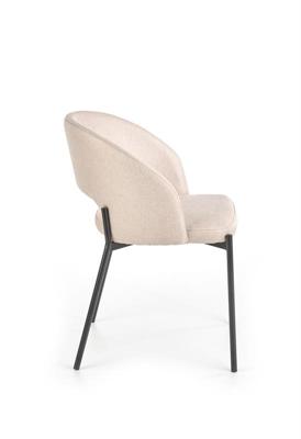 Стул Halmar Стул HALMAR K373 бежевый/черный арт. V-CH-K/373-KR-BEZOWY