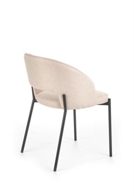 Стул Halmar Стул HALMAR K373 бежевый/черный арт. V-CH-K/373-KR-BEZOWY