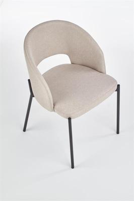 Стул Halmar Стул HALMAR K373 бежевый/черный арт. V-CH-K/373-KR-BEZOWY