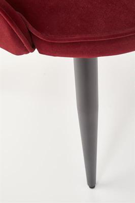 Стул Halmar Стул HALMAR K366 бордовый/черный арт. V-CH-K/366-KR-BORDOWY