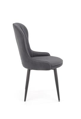 Стул Halmar Стул HALMAR K366 серый/черный арт. V-CH-K/366-KR-POPIEL