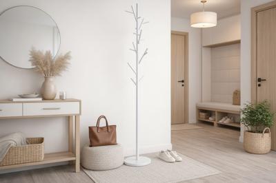 Вешалка Halmar Вешалка HALMAR W33 белая арт. V-CH-W33-WIESZAK-BIALY
