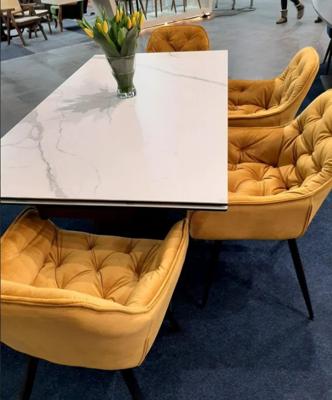 Стол Signal Стол обеденный SIGNAL WESTIN III Ceramic 160 белый/черный матовый 160-240/90 арт. WESTINIIIBC160