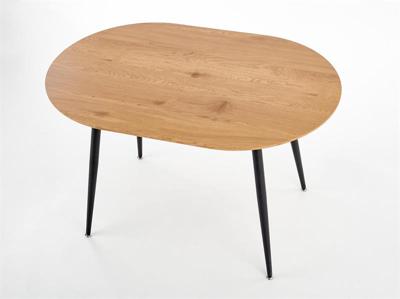 Стол Halmar Стол обеденный HALMAR COLORADO дуб золотой/черный 120-160/80 арт. V-CH-COLORADO-ST