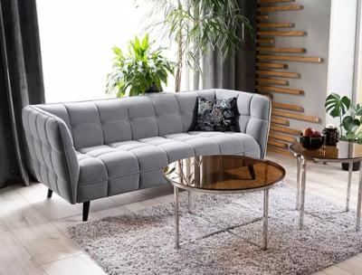 Диван Signal Диван Signal CASTELLO 3 Velvet Bluvel 14 (серый) арт. CASTELLO3V14