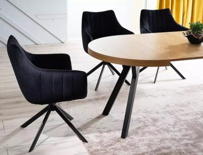Стул Signal Стул SIGNAL AZALIA Velvet Bluvel 19 черный/черный арт. AZALIAVCC