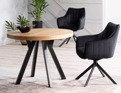 Стул Signal Стул SIGNAL AZALIA Velvet Bluvel 19 черный/черный арт. AZALIAVCC