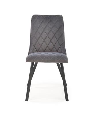 Стул Halmar Стул HALMAR K450 серый/черный арт. V-CH-K/450-KR-POPIELATY