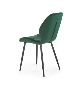 Стул Halmar Стул HALMAR K453 темно-зеленый/черный арт. V-CH-K/453-KR-C.ZIELONY