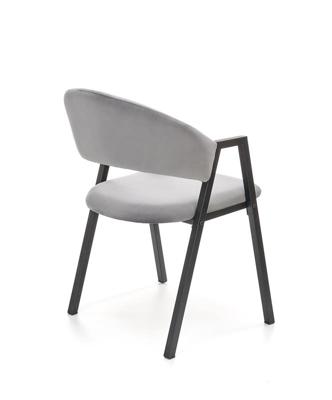 Стул Halmar Стул HALMAR K473 серый/черный арт. V-CH-K/473-KR-POPIEL
