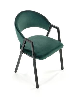 Стул Halmar Стул HALMAR K473 темно-зеленый/черный арт. V-CH-K/473-KR-C.ZIELONY