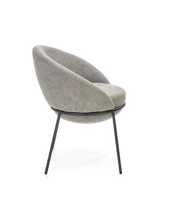 Стул Halmar Стул HALMAR K482 серый/черный арт. V-CH-K/482-KR-POPIEL