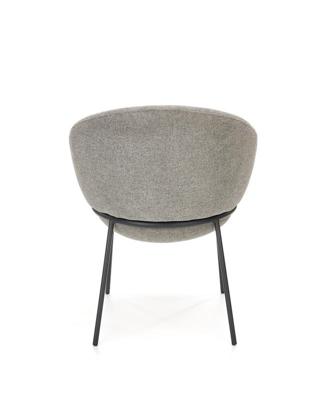 Стул Halmar Стул HALMAR K482 серый/черный арт. V-CH-K/482-KR-POPIEL