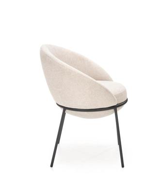 Стул Halmar Стул HALMAR K482 бежевый/черный арт. V-CH-K/482-KR-BEZOWY
