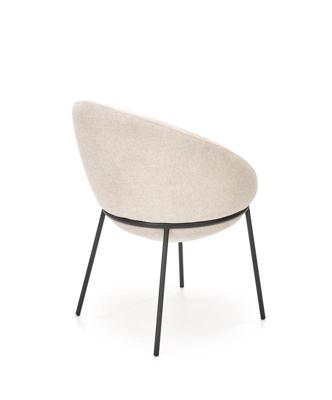 Стул Halmar Стул HALMAR K482 бежевый/черный арт. V-CH-K/482-KR-BEZOWY