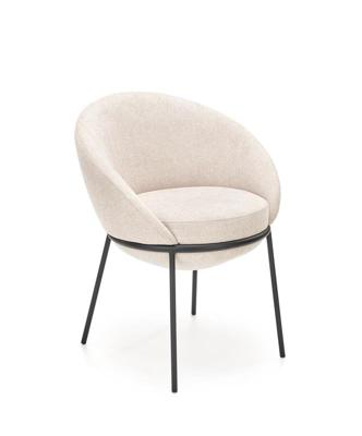 Стул Halmar Стул HALMAR K482 бежевый/черный арт. V-CH-K/482-KR-BEZOWY