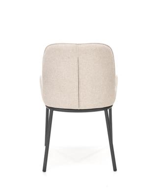 Стул Halmar Стул HALMAR K481 бежевый/черный арт. V-CH-K/481-KR-BEZOWY