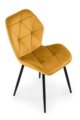 Стул Halmar Стул HALMAR K453 горчичный/черный арт. V-CH-K/453-KR-MUSZTARDOWY