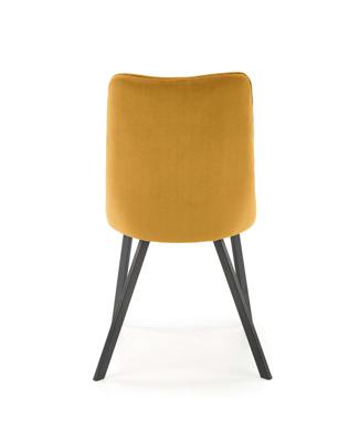 Стул Halmar Стул HALMAR K450 горчичный/черный арт. V-CH-K/450-KR-MUSZTARDOWY