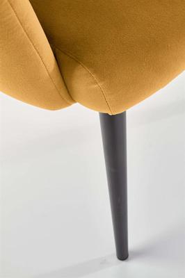 Стул Halmar Стул HALMAR K410 горчичный/черный арт. V-CH-K/410-KR-MUSZTARDOWY
