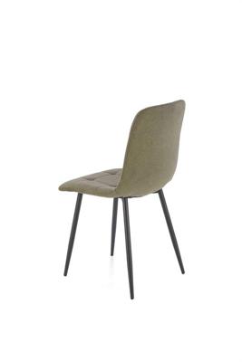Стул Halmar Стул кухонный Halmar K560 (оливковый/черный) арт. V-CH-K/560-KR-OLIWKOWY