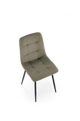 Стул Halmar Стул кухонный Halmar K560 (оливковый/черный) арт. V-CH-K/560-KR-OLIWKOWY