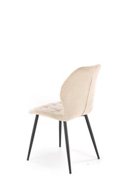 Стул Halmar Стул кухонный Halmar K548 (бежевый/черный) арт. V-CH-K/548-KR-BEZOWY