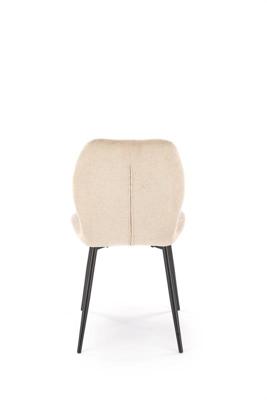 Стул Halmar Стул кухонный Halmar K548 (бежевый/черный) арт. V-CH-K/548-KR-BEZOWY