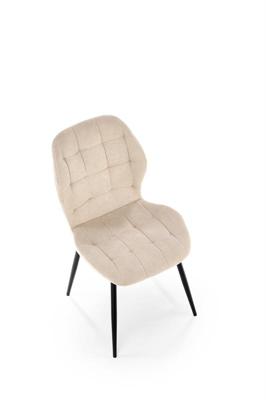 Стул Halmar Стул кухонный Halmar K548 (бежевый/черный) арт. V-CH-K/548-KR-BEZOWY
