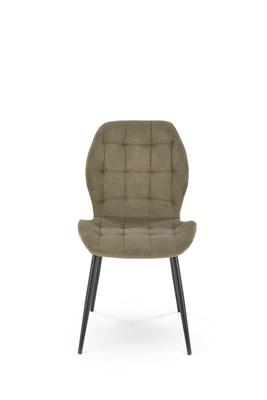 Стул Halmar Стул кухонный Halmar K548 (оливковый/черный) арт. V-CH-K/548-KR-OLIWKOWY