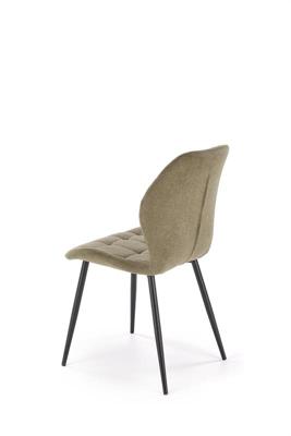 Стул Halmar Стул кухонный Halmar K548 (оливковый/черный) арт. V-CH-K/548-KR-OLIWKOWY