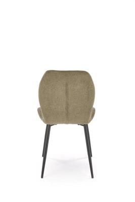 Стул Halmar Стул кухонный Halmar K548 (оливковый/черный) арт. V-CH-K/548-KR-OLIWKOWY