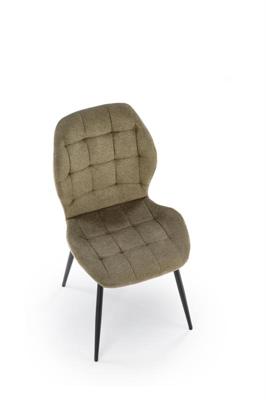 Стул Halmar Стул кухонный Halmar K548 (оливковый/черный) арт. V-CH-K/548-KR-OLIWKOWY