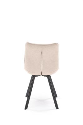 Стул Halmar Стул кухонный Halmar K549 (бежевый/черный) арт. V-CH-K/549-KR-BEZOWY
