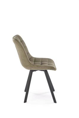 Стул Halmar Стул кухонный Halmar K549 (оливковый/черный) арт. V-CH-K/549-KR-OLIWKOWY