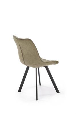 Стул Halmar Стул кухонный Halmar K549 (оливковый/черный) арт. V-CH-K/549-KR-OLIWKOWY
