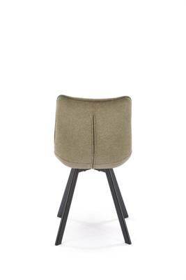 Стул Halmar Стул кухонный Halmar K549 (оливковый/черный) арт. V-CH-K/549-KR-OLIWKOWY