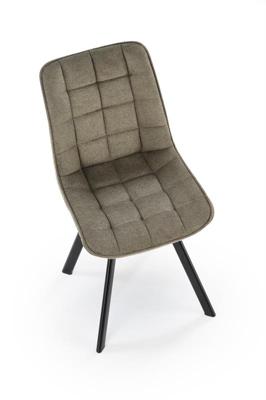 Стул Halmar Стул кухонный Halmar K549 (оливковый/черный) арт. V-CH-K/549-KR-OLIWKOWY