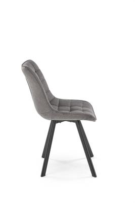 Стул Halmar Стул кухонный Halmar K549 (серый/черный) арт. V-CH-K/549-KR-POPIELATY