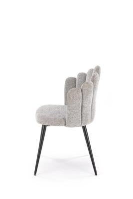 Стул Halmar Стул кухонный Halmar K552 (серый/черный) арт. V-CH-K/552-KR-POPIELATY